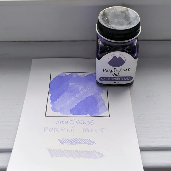 Fountain pen purple ink bundle including Moneteverde, Robert Oster, & Wearingeul - Picture 2 of 12
